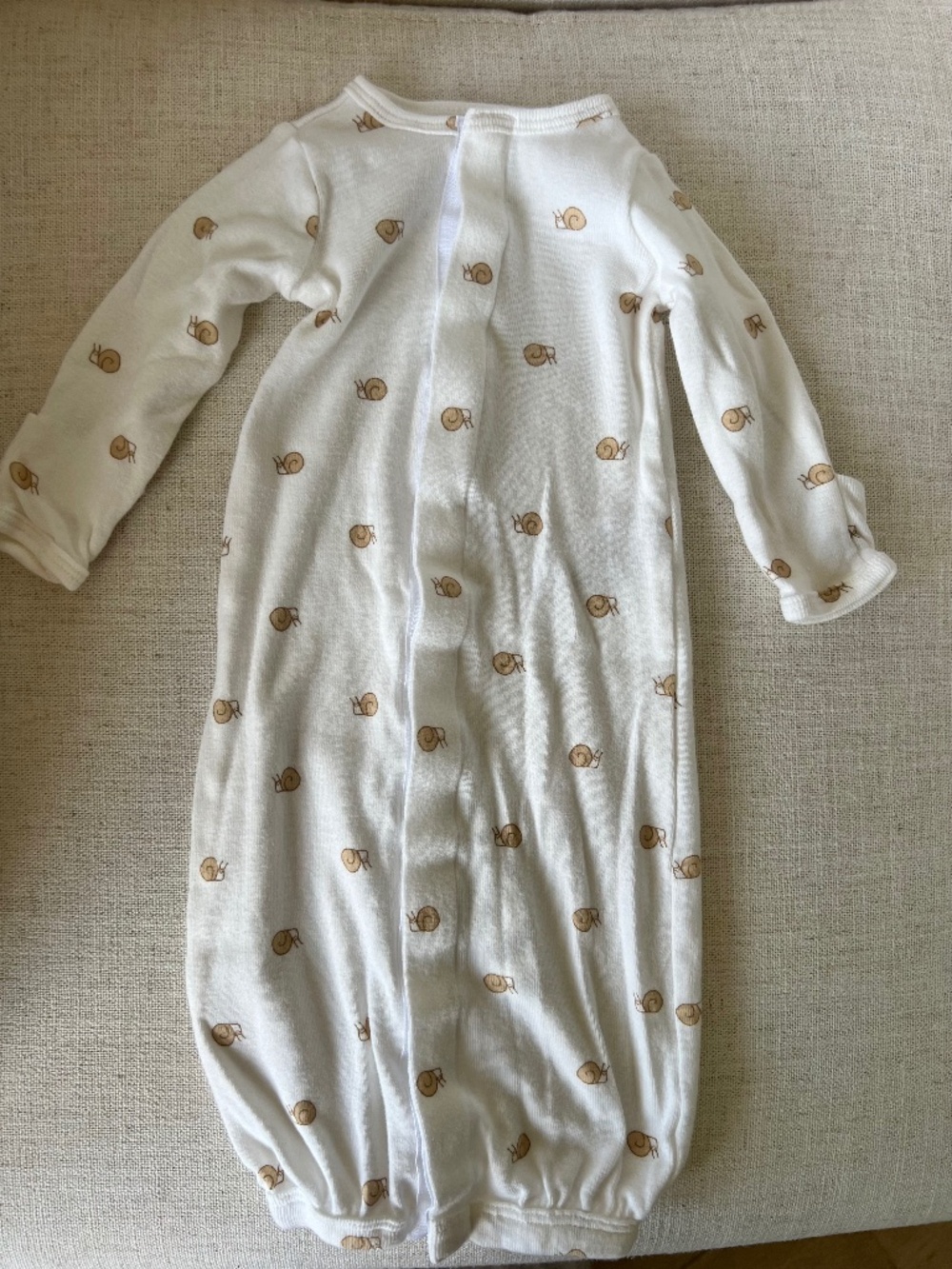 Carters Preemie Gown